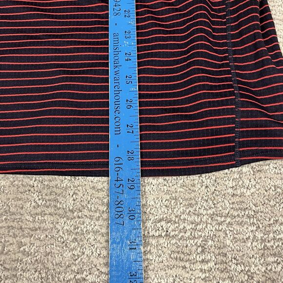 Patagonia Shirt Mens XL Capilene Midweight Baselayer Striped Polartec 44426 Red - Picture 7 of 7